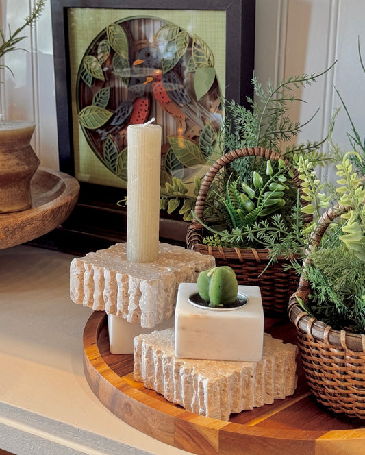 Tea Light & Taper Holder