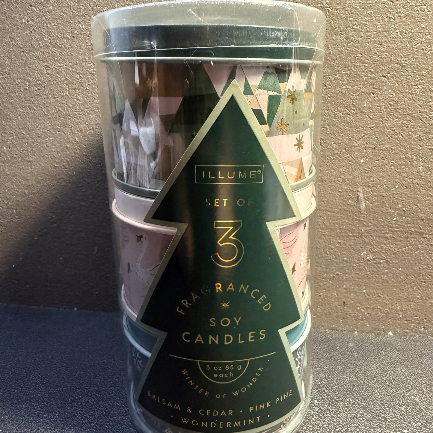 Candle Gift Set B, P, & W