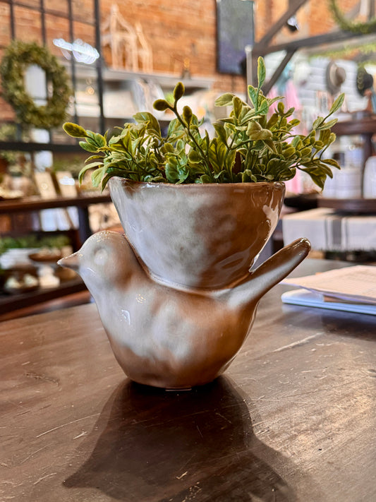 Ceramic Bird Bowl