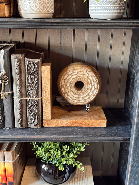 Bookends Hand-Carved