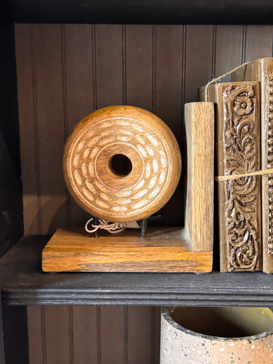 Bookends Hand-Carved