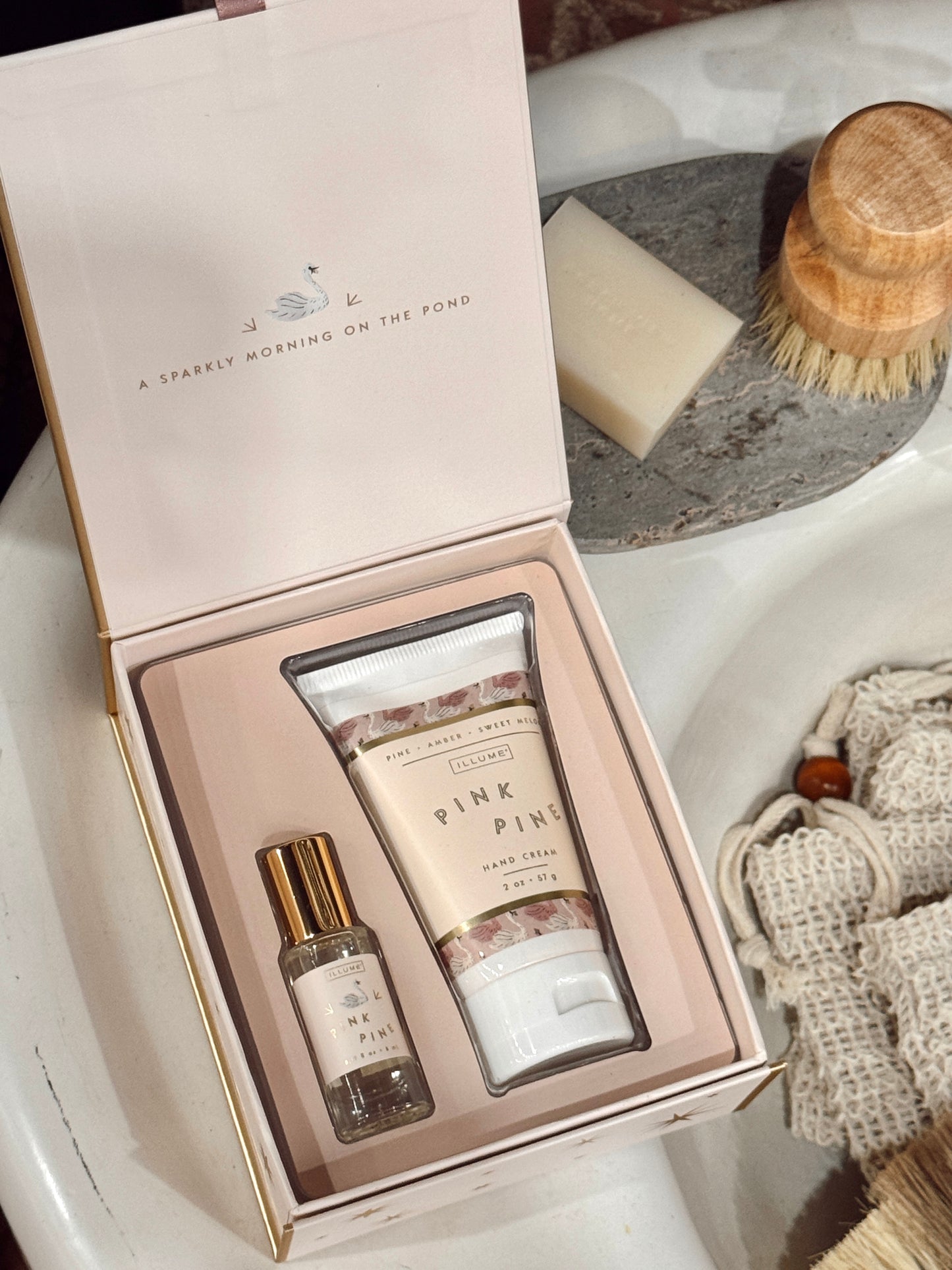 Pink Pine Gift Set