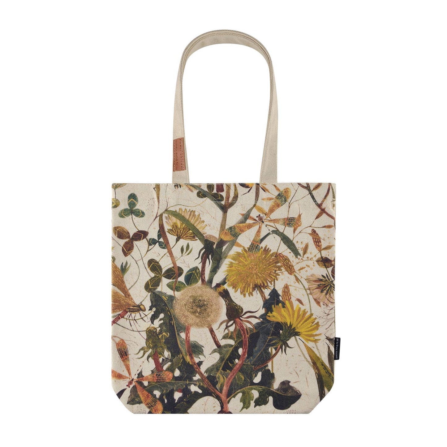 Canvas Small Floral Tote Bag