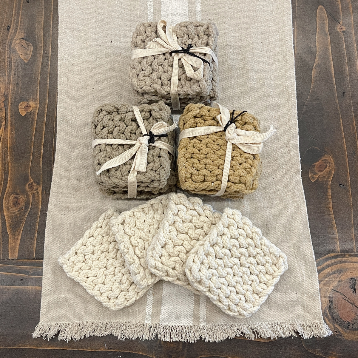Crochet Coaster Set