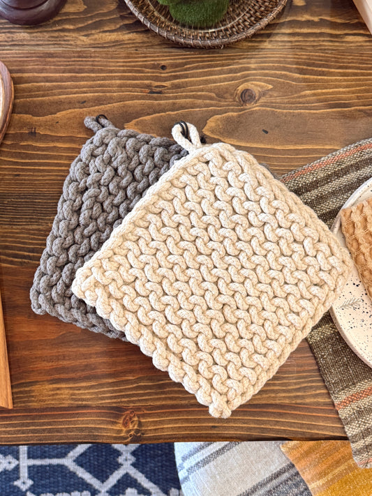 Trivet  Cotton Crochet