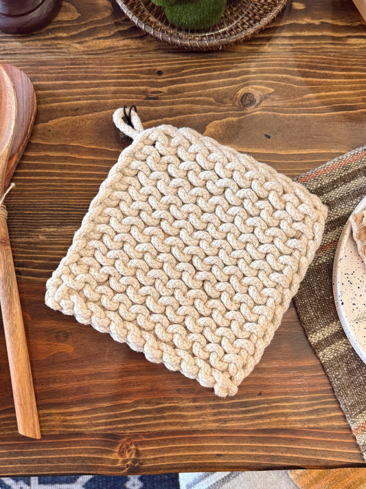 Trivet  Cotton Crochet