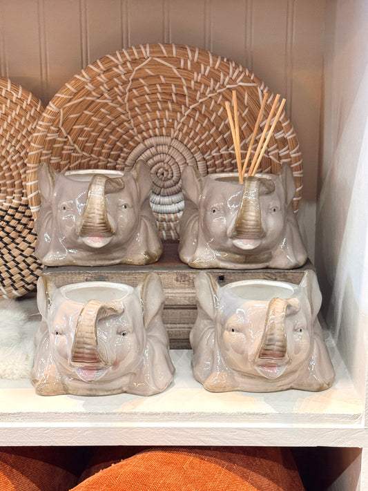 Ceramic Planter Elephant
