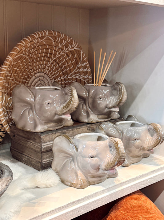 Ceramic Planter Elephant