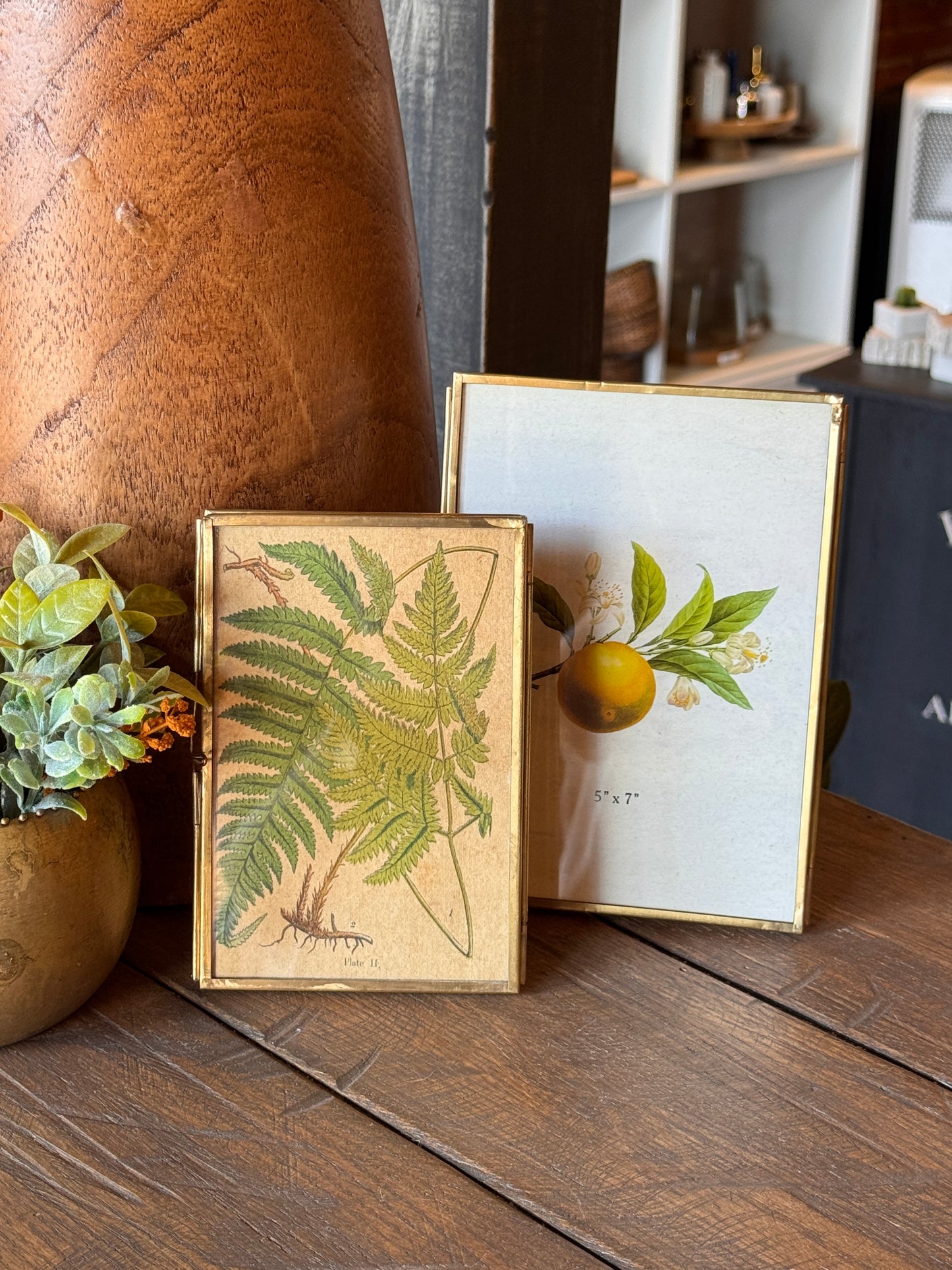 Frame 5x7 Brass