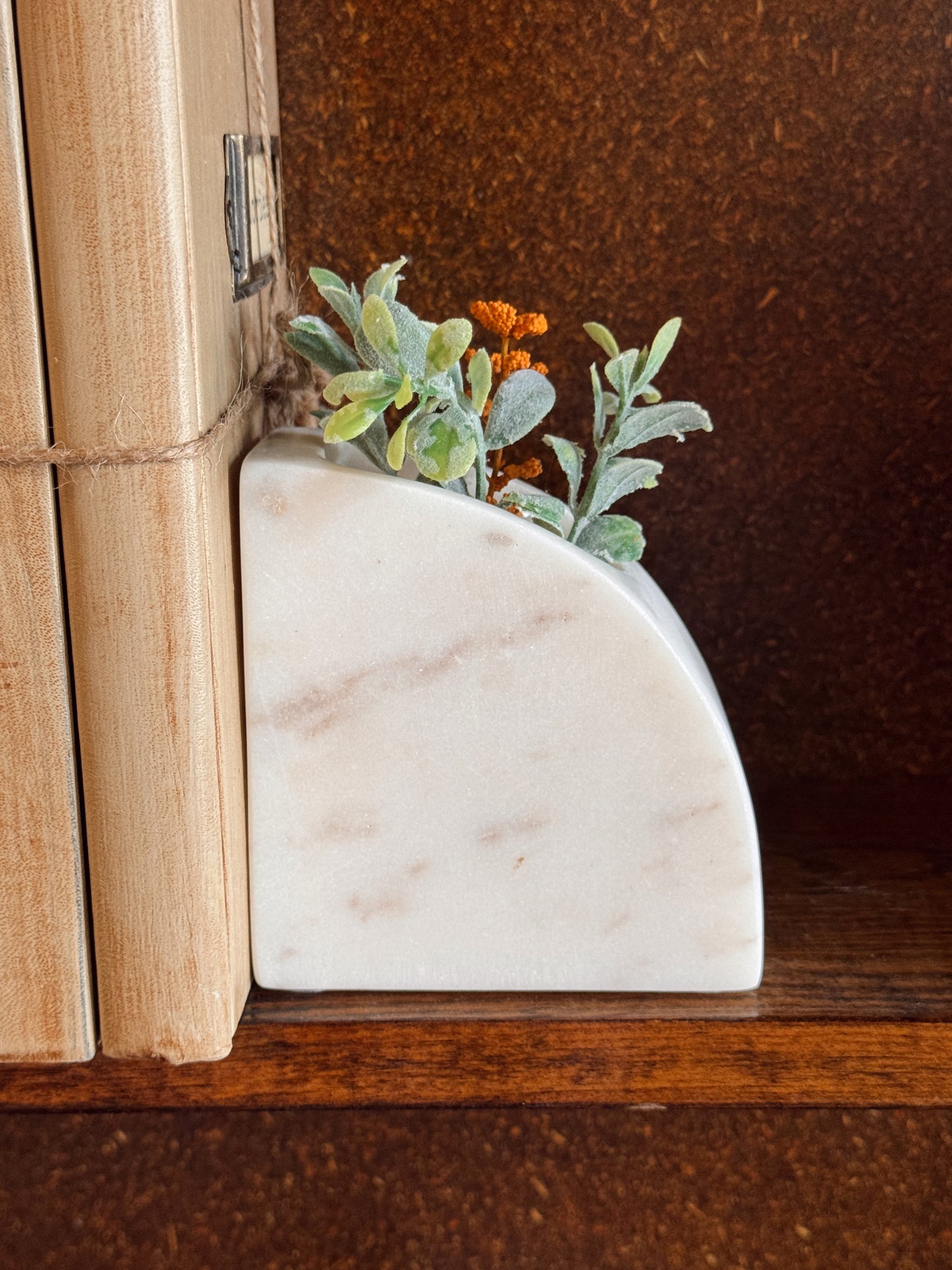 Marble Bookends