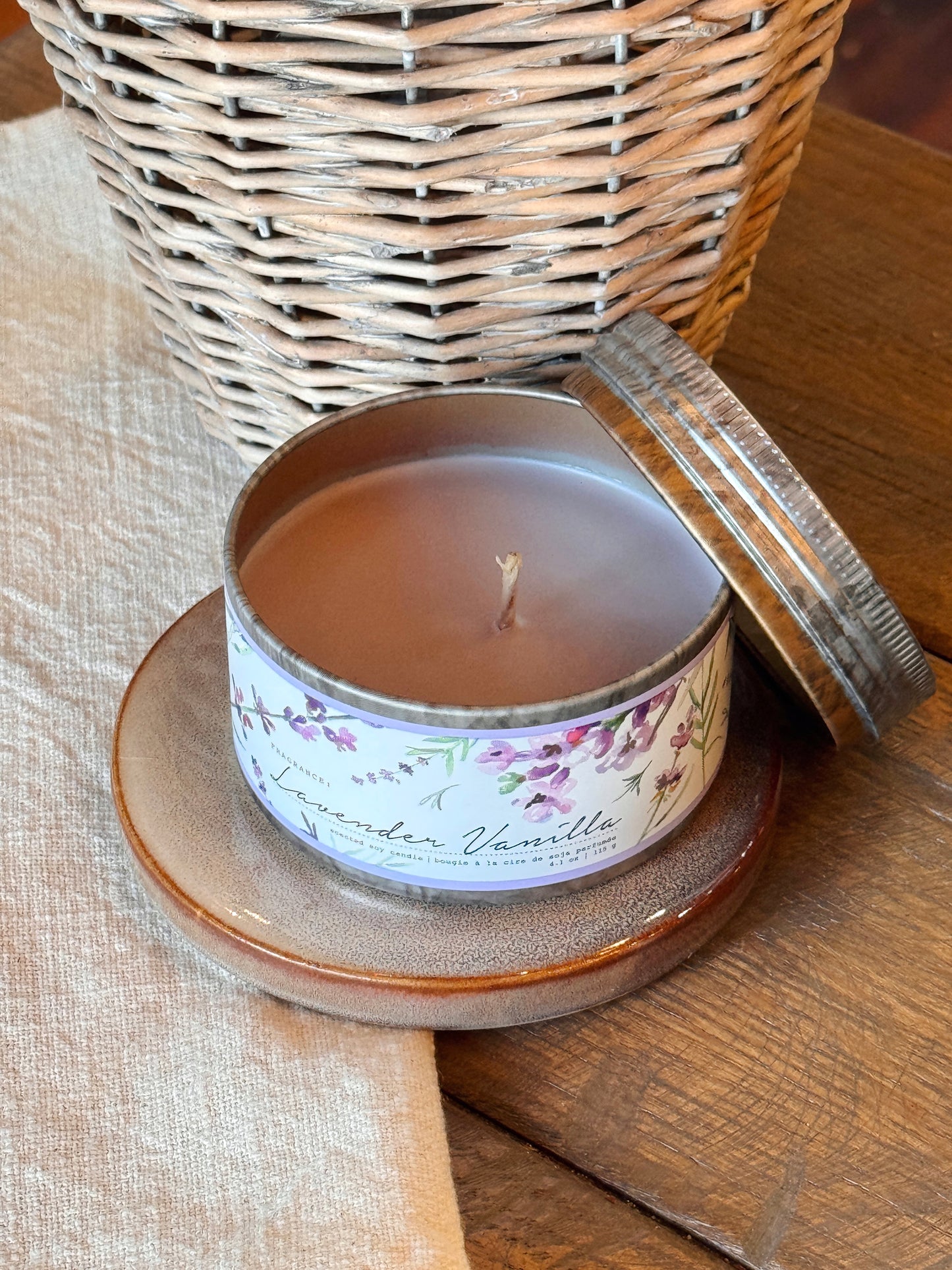 Candle 4oz Tin