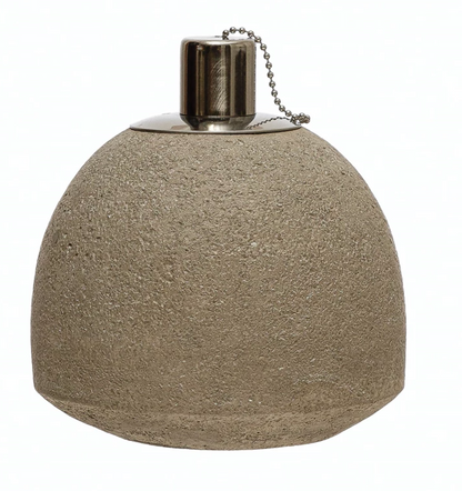 Sandstone Oil Lamp