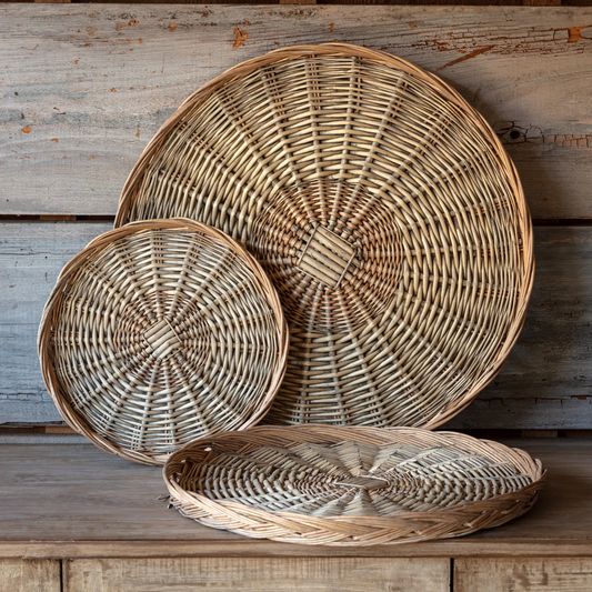 Woven Basket Tray