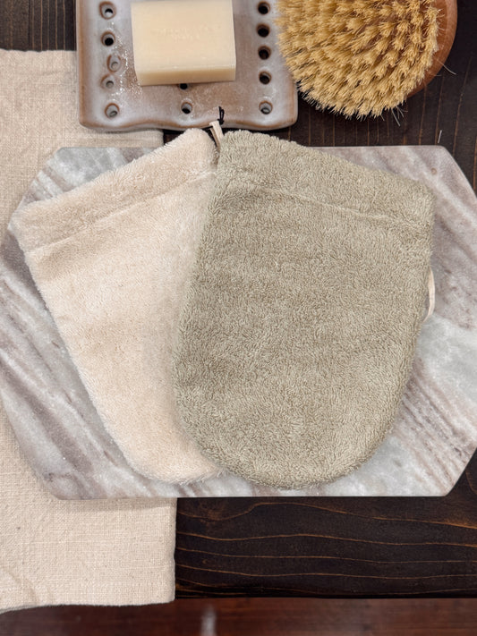 Scrubber Mitt Cotton