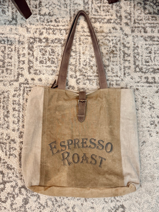 Canvas Tote Bag Espresso Roast