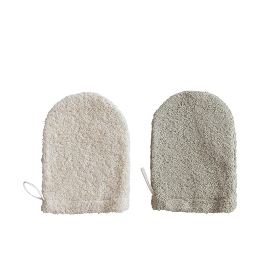 Scrubber Mitt Cotton