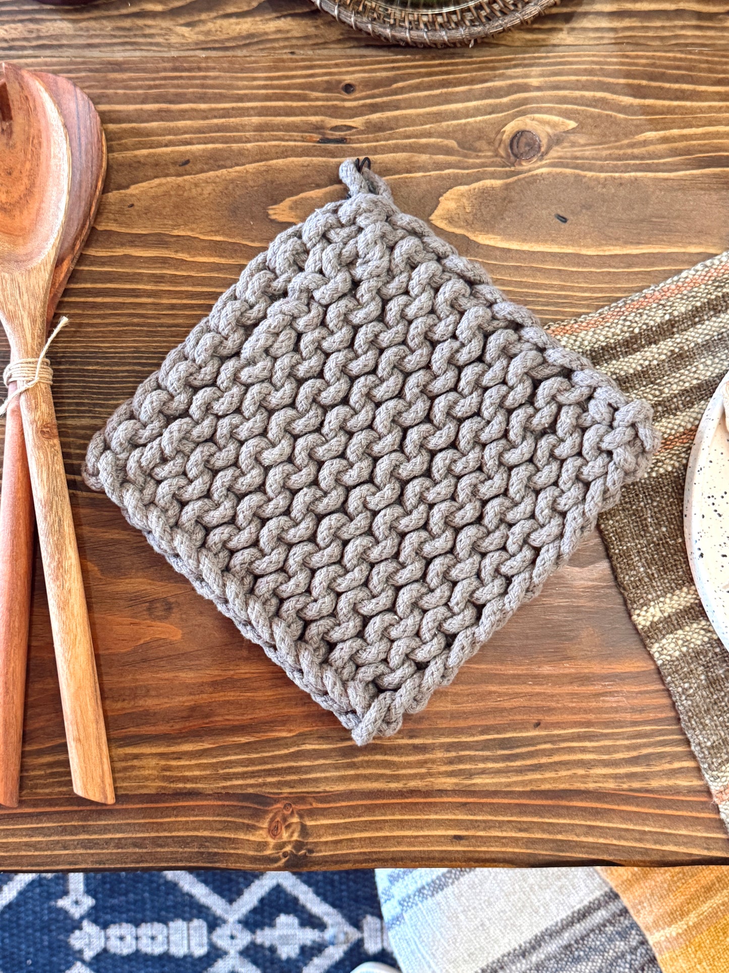 Trivet  Cotton Crochet