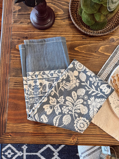 Dish Towel Floral Print