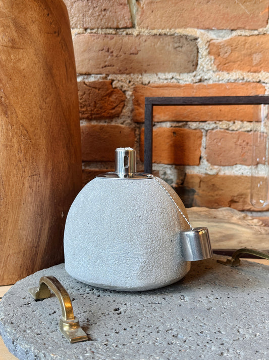 Sandstone Oil Lamp