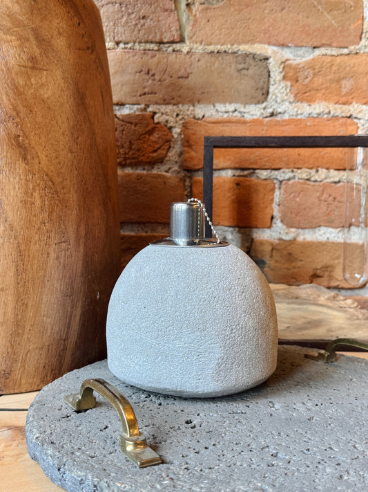 Sandstone Oil Lamp