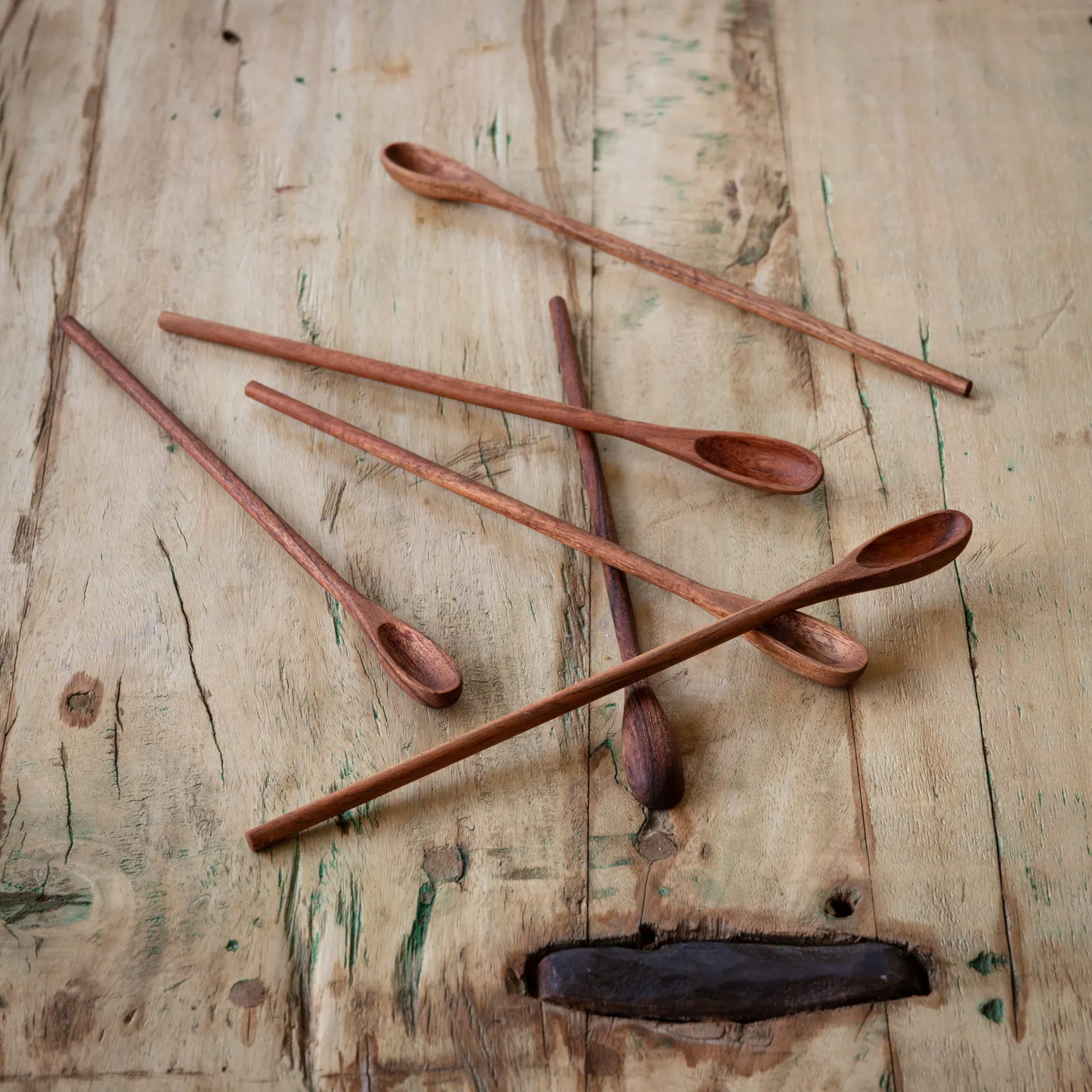 Wooden Spoons Set of Six