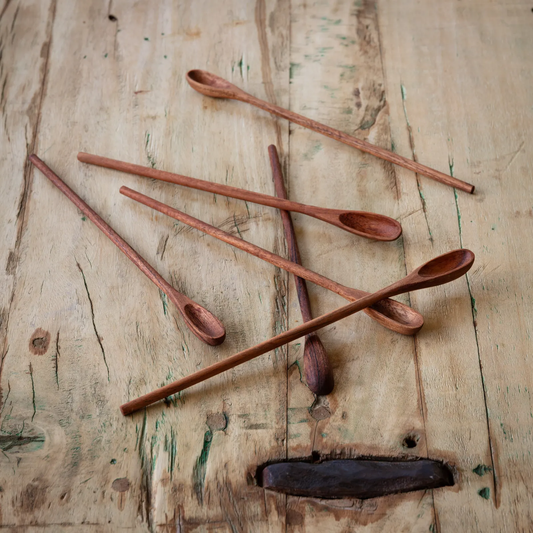 Wooden Spoons Set of Six