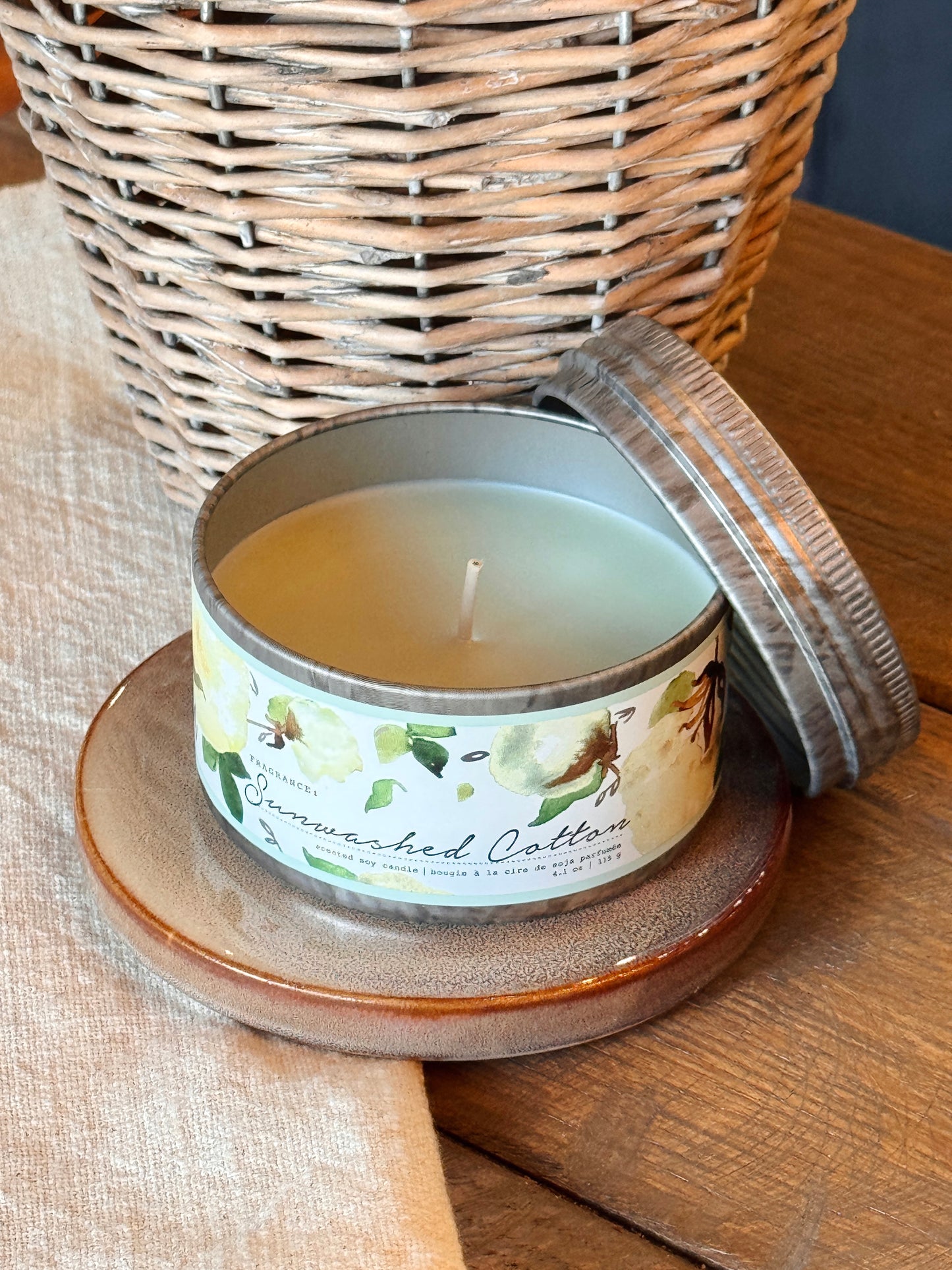 Candle 4oz Tin