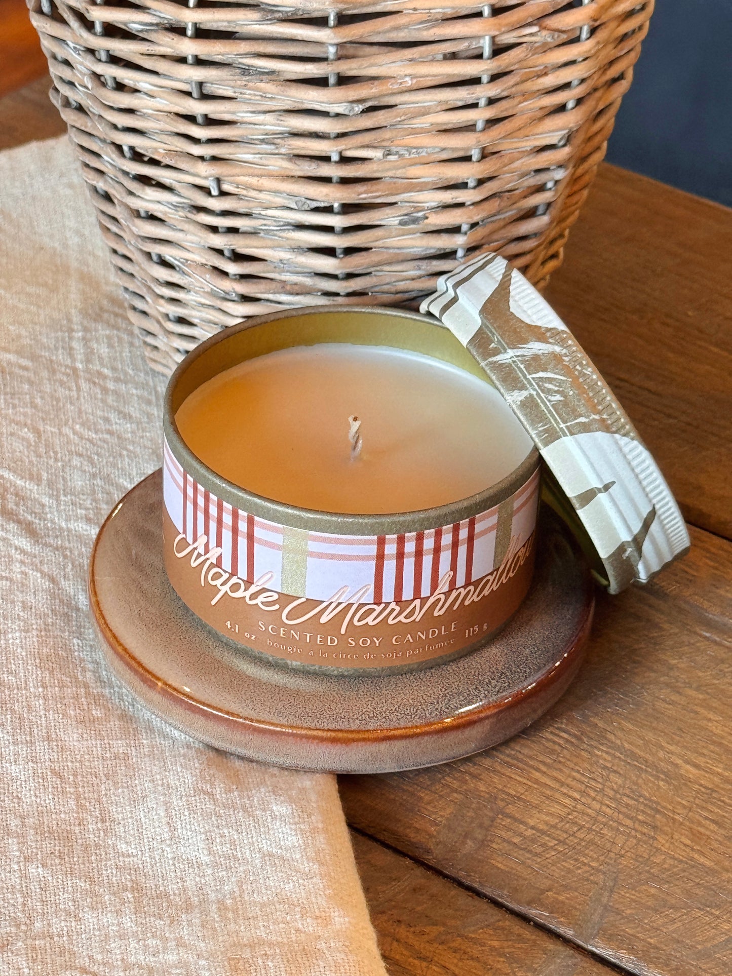 Candle 4oz Tin